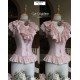Cor Cupidinis Pearl Maiden Blouse Skirt Corset Belt Cape Overdress JSK Set OP and Underskirt(Limited Reservation/Multiple Colours/Full Payment Without Shipping)